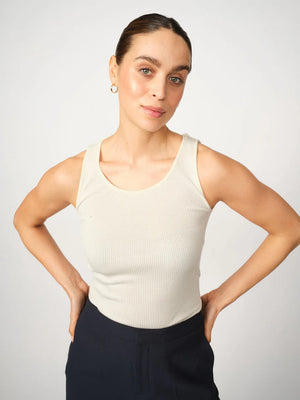 Bild in Slideshow öffnen, MOS MOSH MMElaine Seamless Silk Tank Top
