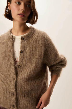 DES PETIT HAUTS Alma Loup Strickjacke