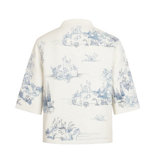 IVKO 251510 Jacke Stickerei Garten