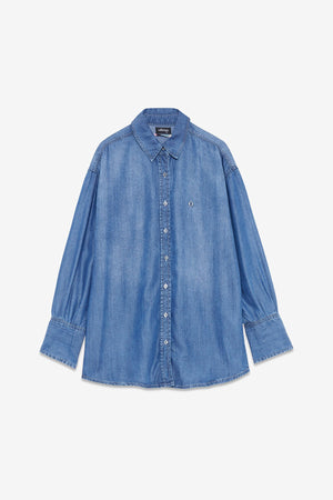Bild in Slideshow öffnen, OTTOD&#39;AME DC5087 Jeansbluse
