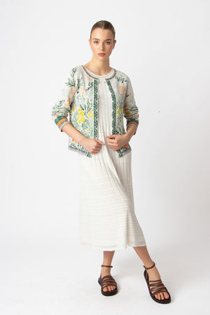 IVKO 251521 Jaquard Jacke Floral
